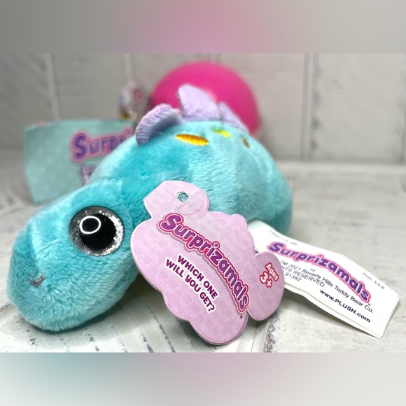 Surprizamals Lizz Stegosaurus Series 13 Mini Toy Plush NWT - Picture 9 of 14